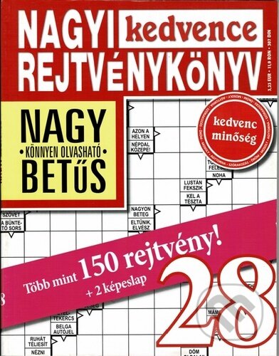 Kniha: Nagyi kedvence rejtvénykönyv 28 (Foni book). Foni book, 2020 Kniha: Nagyi kedvence rejtvénykönyv 28 (Foni book). Foni book, 2020
