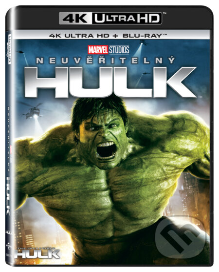 Film: Neuvěřitelný Hulk HD Blu-ray (Louis Leterrier) (UltraHDBlu-ray). Bonton Film, 2018 Film: Neuvěřitelný Hulk HD Blu-ray (Louis Leterrier) (UltraHDBlu-ray). Bonton Film, 2018
