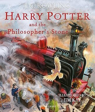 Kniha: Harry Potter and the Philosopher's Stone (J.K. Rowling). Bloomsbury, 2018 Kniha: Harry Potter and the Philosopher's Stone (J.K. Rowling). Bloomsbury, 2018