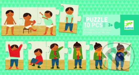Puzzle: Postupové puzzle - Obliekam sa (Djeco). Djeco, 2019 Puzzle: Postupové puzzle - Obliekam sa (Djeco). Djeco, 2019