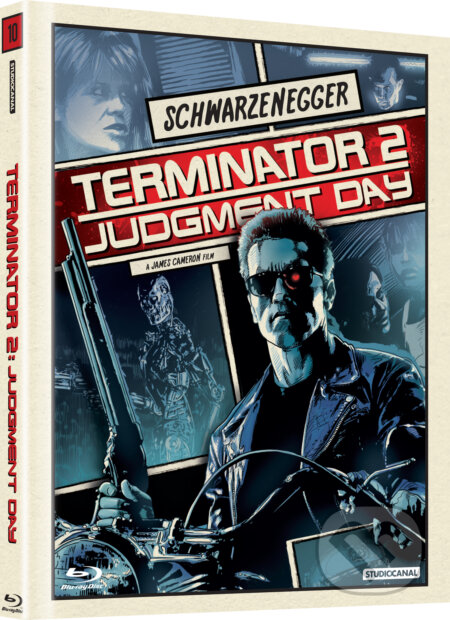 Film: Terminator 2: Den zúčtování Digibook (James Cameron) (Steelbook). Bonton Film, 2018 Film: Terminator 2: Den zúčtování Digibook (James Cameron) (Steelbook). Bonton Film, 2018