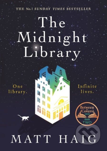 Kniha: The Midnight Library (Matt Haig). Canongate Books, 2020 Kniha: The Midnight Library (Matt Haig). Canongate Books, 2020