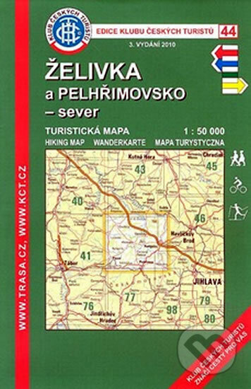 Kniha: Kčt 95 Želivka a Pelhřimovsko (Klub českých turistů). Klub českých turistů, 2010 Kniha: Kčt 95 Želivka a Pelhřimovsko (Klub českých turistů). Klub českých turistů, 2010
