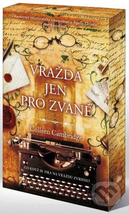 Kniha: Vražda jen pro zvané (Colleen Cambridge). Kalibr, 2025 Kniha: Vražda jen pro zvané (Colleen Cambridge). Kalibr, 2025