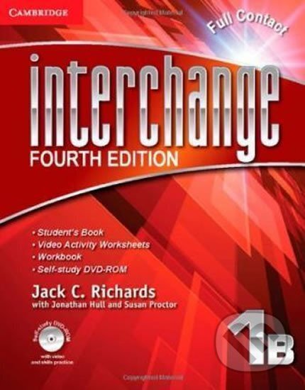 Kniha: Interchange 1 Full Contact B with with Self-study DVD-ROM, 4th edition (C. Jack Richards). Cambridge University Press, 2012 Kniha: Interchange 1 Full Contact B with with Self-study DVD-ROM, 4th edition (C. Jack Richards). Cambridge University Press, 2012