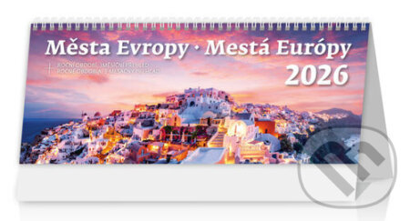 Stolní kalendář Města Evropy 2026 (Helma). Helma, 2025 Stolní kalendář Města Evropy 2026 (Helma). Helma, 2025