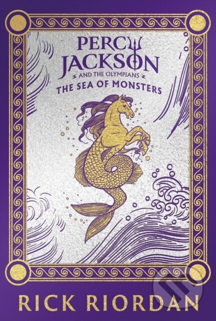 Kniha: The Sea of Monsters (Rick Riordan). Puffin Books, 2025 Kniha: The Sea of Monsters (Rick Riordan). Puffin Books, 2025