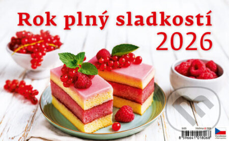 Stolní kalendář Rok plný sladkostí 2026 (Helma). Helma, 2025 Stolní kalendář Rok plný sladkostí 2026 (Helma). Helma, 2025