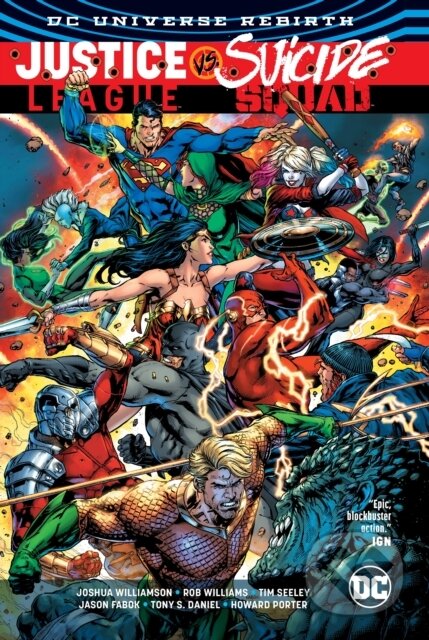 Kniha: Justice League Vs Suicide Squad (Joshua Williamson). Slovart, 2017 Kniha: Justice League Vs Suicide Squad (Joshua Williamson). Slovart, 2017