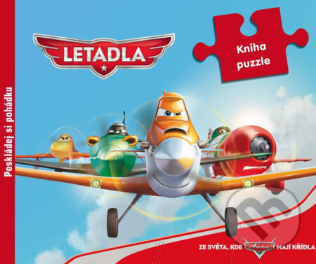 Kniha: Letadla - 9 dílná kniha puzzle (Walt Disney). Egmont ČR, 2013 Kniha: Letadla - 9 dílná kniha puzzle (Walt Disney). Egmont ČR, 2013