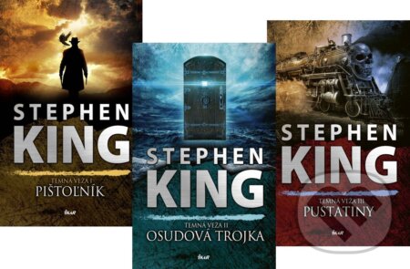 Kniha: Temná veža (komplet 1.-3. diel) (Stephen King). Ikar Kniha: Temná veža (komplet 1.-3. diel) (Stephen King). Ikar