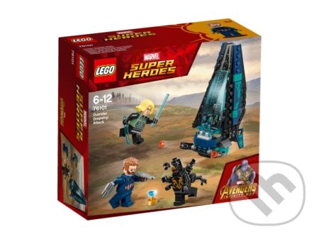 LEGO Super Heroes 76101 Útok vesmírnej lode Outrider, LEGO, 2018