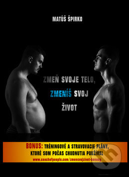 Kniha: Zmeň svoje telo, zmeníš svoj život (Matúš Špirko). Coach of People, 2018 Kniha: Zmeň svoje telo, zmeníš svoj život (Matúš Špirko). Coach of People, 2018
