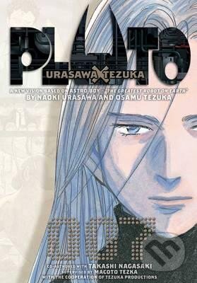 Kniha: Pluto: Urasawa x Tezuka 7 (Takashi Nagasaki). Viz Media, 2010 Kniha: Pluto: Urasawa x Tezuka 7 (Takashi Nagasaki). Viz Media, 2010