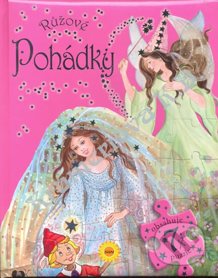 Kniha: 7x puzzle - Růžové pohádky - Víly (SUN). SUN, 2007 Kniha: 7x puzzle - Růžové pohádky - Víly (SUN). SUN, 2007