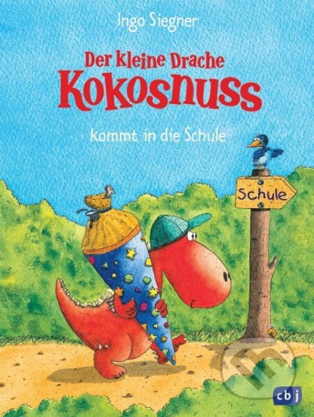 Kniha: Der kleine Drache Kokosnuss 01 kommt in die Schule (Ingo Siegner). cbj, 2004 Kniha: Der kleine Drache Kokosnuss 01 kommt in die Schule (Ingo Siegner). cbj, 2004