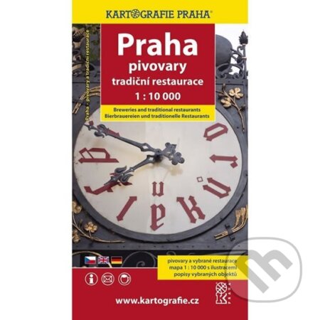 Kniha: PRAHA / Pivovary a tradiční restaurace 1:10T (Kartografie Praha). Kartografie Praha Kniha: PRAHA / Pivovary a tradiční restaurace 1:10T (Kartografie Praha). Kartografie Praha