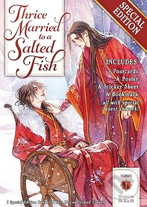 Kniha: Thrice Married to a Salted Fish (Novel) Vol. 1 (Special Edition) (Bi Ka Bi). Seven Seas, 2025 Kniha: Thrice Married to a Salted Fish (Novel) Vol. 1 (Special Edition) (Bi Ka Bi). Seven Seas, 2025