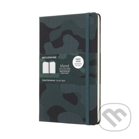 Moleskine - zápisník Blend Camouflage zelený, Moleskine, 2018