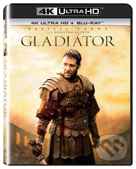 Film: Gladiátor (2000) Ultra HD Blu-ray (Ridley Scott) (UltraHDBlu-ray). Magicbox, 2019 Film: Gladiátor (2000) Ultra HD Blu-ray (Ridley Scott) (UltraHDBlu-ray). Magicbox, 2019