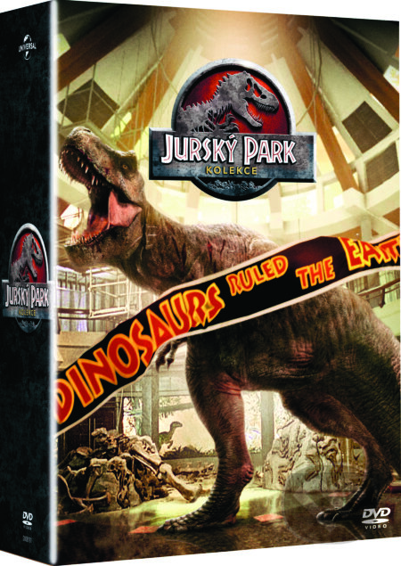 Film: Jurský park kolekce (Colin Trevorrow, Joe Johnston a Steven Spielberg) (DVD). Bonton Film, 2018 Film: Jurský park kolekce (Colin Trevorrow, Joe Johnston a Steven Spielberg) (DVD). Bonton Film, 2018