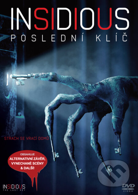 Film: Insidious: Poslední klíč (Adam Robitel) (DVD). Bonton Film, 2018 Film: Insidious: Poslední klíč (Adam Robitel) (DVD). Bonton Film, 2018