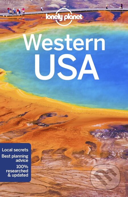 Kniha: Western Usa (Alison Bing, Andrew Bender, Brett Atkinson, Celeste Brash, Cristian Bonetto, Greg Benchwick, Hugh McNaughtan, Jade Bremner, Nate Cavalieri a Sara Benson). Lonely Planet, 2018 Kniha: Western Usa (Alison Bing, Andrew Bender, Brett Atkinson, Celeste Brash, Cristian Bonetto, Greg Benchwick, Hugh McNaughtan, Jade Bremner, Nate Cavalieri a Sara Benson). Lonely Planet, 2018