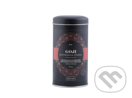 Kávy a čaje: Goji kustovnica čínska (Pure Way). Pure Way, 2018 Kávy a čaje: Goji kustovnica čínska (Pure Way). Pure Way, 2018