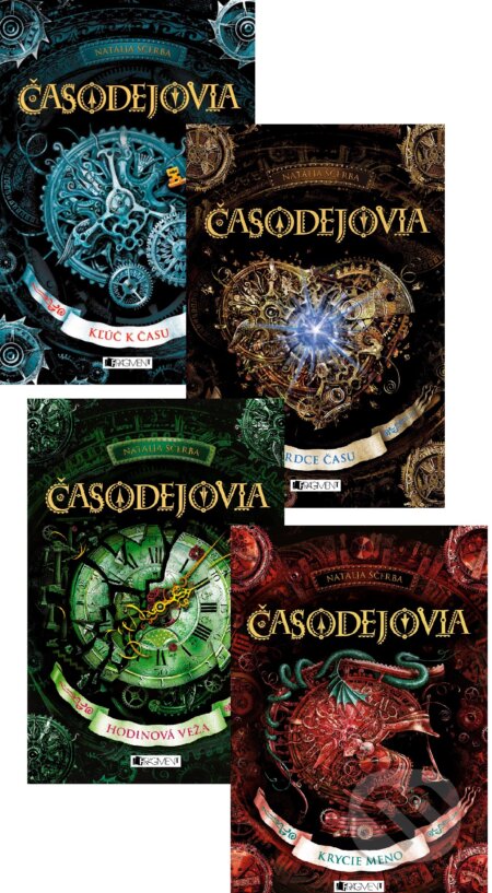 Kniha: Časodejovia 1.-4. diel (kolekcia) (Natalja Ščerba), 2018 Kniha: Časodejovia 1.-4. diel (kolekcia) (Natalja Ščerba), 2018