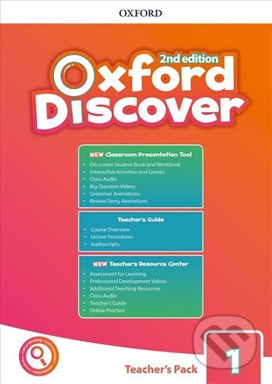 Kniha: Oxford Discover 1 Teacher´s Pack with Classroom Presentation Tool (2nd) (Ben Wetz). Oxford University Press, 2019 Kniha: Oxford Discover 1 Teacher´s Pack with Classroom Presentation Tool (2nd) (Ben Wetz). Oxford University Press, 2019
