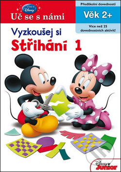 Kniha: Uč se s námi. Vyzkoušej si střihání 1 (Walt Disney). Egmont SK, 2013 Kniha: Uč se s námi. Vyzkoušej si střihání 1 (Walt Disney). Egmont SK, 2013