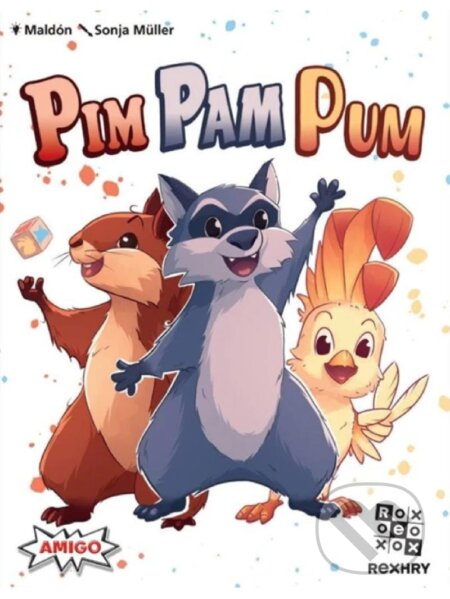 Společenská hra: Pim Pam Pum (REXhry). REXhry, 2025 Společenská hra: Pim Pam Pum (REXhry). REXhry, 2025