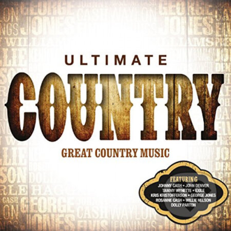 Hudobné CD: Ultimate... Country (SONY - International). SONY - International, 2015 Hudobné CD: Ultimate... Country (SONY - International). SONY - International, 2015