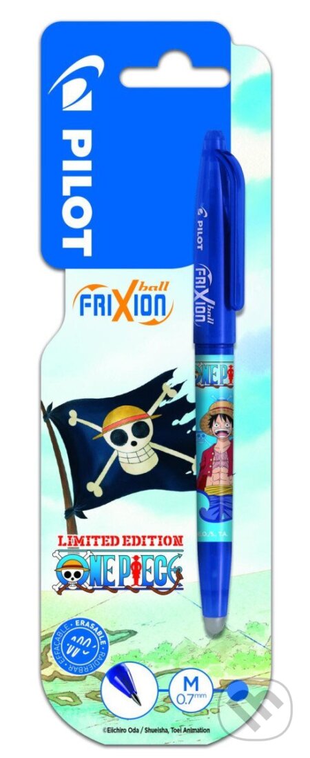 PILOT FriXion Ball 07 One Piece, BL, modrá (PILOT). PILOT, 2025 PILOT FriXion Ball 07 One Piece, BL, modrá (PILOT). PILOT, 2025
