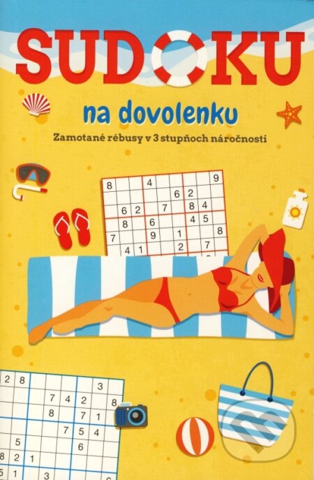 Kniha: Sudoku na dovolenku (neuvedený autor). Naumann & Göbel, 2019 Kniha: Sudoku na dovolenku (neuvedený autor). Naumann & Göbel, 2019