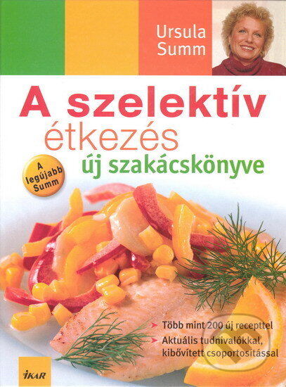 Kniha: A szelektív étkezés új szakácskonyve (Ursula Summová). Ikar, 2005 Kniha: A szelektív étkezés új szakácskonyve (Ursula Summová). Ikar, 2005