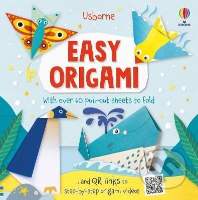 Kniha: Easy Origami (Abigail Wheatley). Usborne, 2021 Kniha: Easy Origami (Abigail Wheatley). Usborne, 2021
