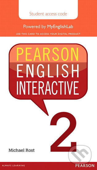 Kniha: Pearson English Interactive 2 (Access Code Card) (Michael Rost). Pearson Kniha: Pearson English Interactive 2 (Access Code Card) (Michael Rost). Pearson