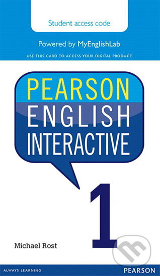 Kniha: Pearson English Interactive 1 (Access Code Card) (Michael Rost). Pearson Kniha: Pearson English Interactive 1 (Access Code Card) (Michael Rost). Pearson