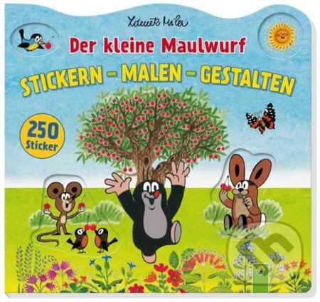 Kniha: Der kleine Maulwurf Malen: Stickern - Malen - Gestalten (Mit 250 Stickern) (Zdeněk Miler). Schwager & Steinlein Verlag, 2017 Kniha: Der kleine Maulwurf Malen: Stickern - Malen - Gestalten (Mit 250 Stickern) (Zdeněk Miler). Schwager & Steinlein Verlag, 2017