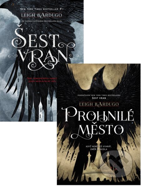 Kniha: Šest vran 1.+2. díl (kolekce) (Leigh Bardugo). Nakladatelství Fragment Kniha: Šest vran 1.+2. díl (kolekce) (Leigh Bardugo). Nakladatelství Fragment