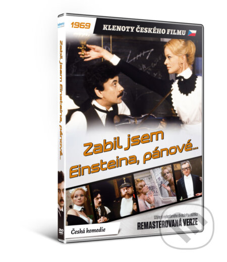Film: Zabil jsem Einsteina, pánové… (Oldřich Lipský) (DVD). Hollywood, 2018 Film: Zabil jsem Einsteina, pánové… (Oldřich Lipský) (DVD). Hollywood, 2018