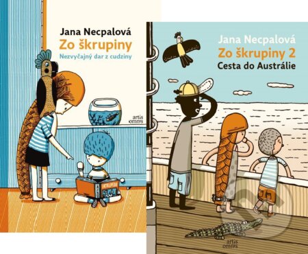 Zo škrupiny 1+2 (kolekcia) - Jana Necpalová, Martin Krkošek (ilustrátor), Artis Omnis, 2017