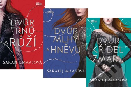 Kniha: Dvůr trnů a růží 1-3 (kolekce) (Sarah J. Maas). CooBoo CZ, 2018 Kniha: Dvůr trnů a růží 1-3 (kolekce) (Sarah J. Maas). CooBoo CZ, 2018