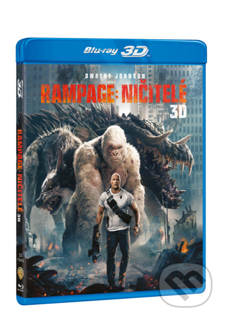 Film: Rampage: Ničitelé 3D (Brad Peyton) (Blu-ray3D). Magicbox, 2018 Film: Rampage: Ničitelé 3D (Brad Peyton) (Blu-ray3D). Magicbox, 2018