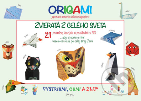 Kniha: Zvieratá z celého sveta - Origami (Foni book). Foni book, 2018 Kniha: Zvieratá z celého sveta - Origami (Foni book). Foni book, 2018