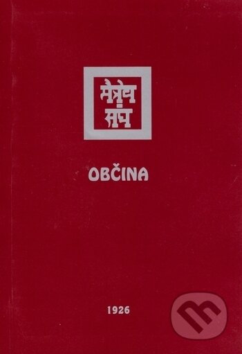 Kniha: Občina 1926 (Ariadna). Ariadna, 2001 Kniha: Občina 1926 (Ariadna). Ariadna, 2001
