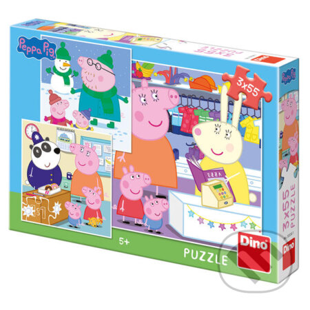Puzzle: Peppa Pig: Veselé odpoledne (Dino). Dino, 2018 Puzzle: Peppa Pig: Veselé odpoledne (Dino). Dino, 2018