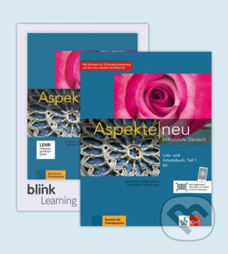 Kniha: Aspekte neu B2 - Lehr./Arbeitsbuch Teil 1 + BlinkLearning Blended Bundle (14 Monate) (Ute Koithan). Klett Kniha: Aspekte neu B2 - Lehr./Arbeitsbuch Teil 1 + BlinkLearning Blended Bundle (14 Monate) (Ute Koithan). Klett
