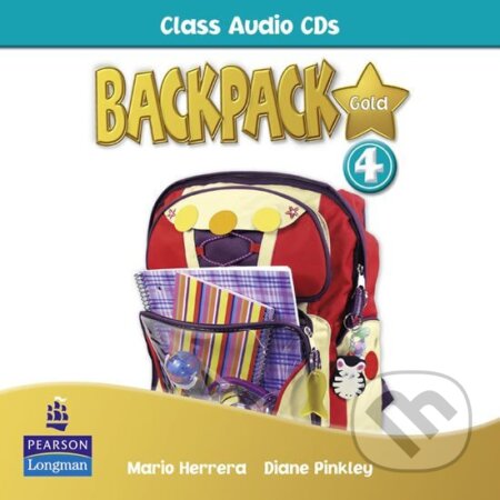 Kniha: BackPack Gold New Edition 4 Class Audio CD (Mario Herrera). Pearson, 2010 Kniha: BackPack Gold New Edition 4 Class Audio CD (Mario Herrera). Pearson, 2010